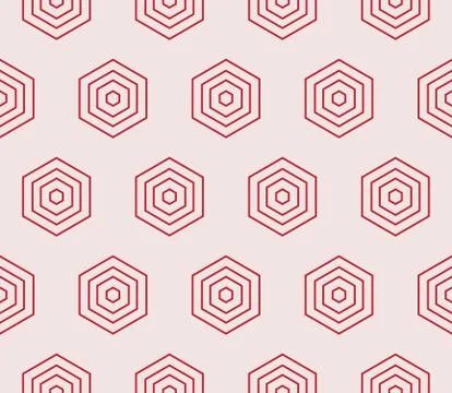 Seamless sophisticated geometric pattern based on repetitive simple forms Stock Illustration