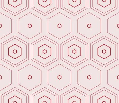 Seamless sophisticated geometric pattern based on repetitive simple forms Illustrazione stock