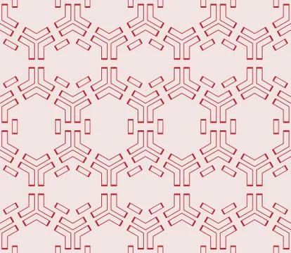 Seamless sophisticated geometric pattern based on repetitive simple forms イラスト素材