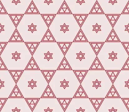 Seamless sophisticated geometric pattern based on repetitive simple forms Stock Illustration