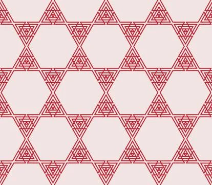 Seamless sophisticated geometric pattern based on repetitive simple forms Illustrazione stock