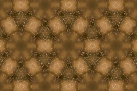 Seamless Spider web Geometric Patterns Kaleidoscope Stock Photos