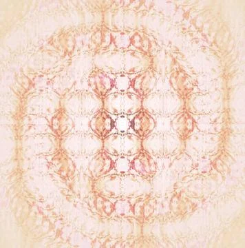 Seamless spiral pattern beige pink Stock Illustration