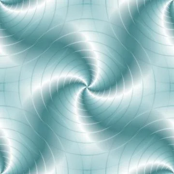 Seamless spiral pattern with circles Stock Illustration