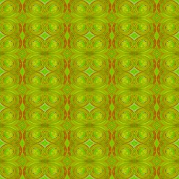 Seamless spiral pattern green red Stock Illustration
