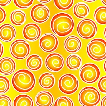 Seamless spiral pattern Stock Illustration