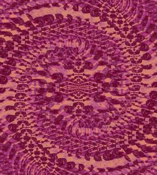 Seamless spiral pattern red violet purple Stock Illustration