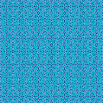 Seamless spirals pattern light blue pink dark blue Stock Illustration