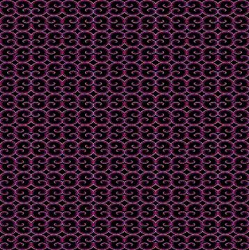 Seamless spirals pattern magenta black Stock Illustration