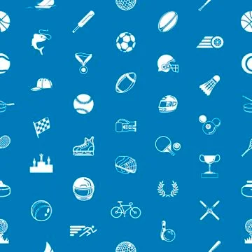 Seamless sport background texture Stock Illustration