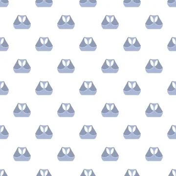 Seamless sports bra pattern for active lifestyle 스톡 일러스트