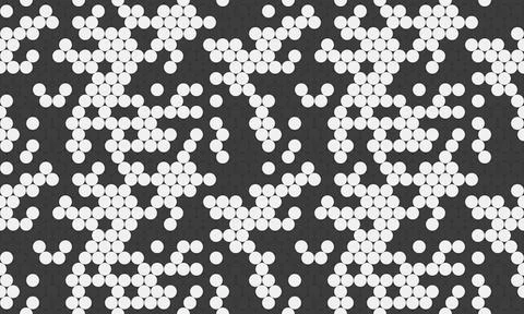 Seamless spotted pattern with abstract circles, perfect for textile prints,.. Stock Illustration