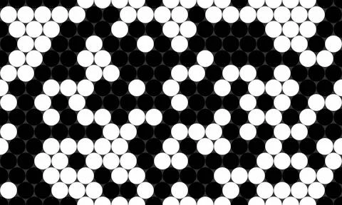 Seamless spotted pattern with abstract circles, perfect for textile prints,.. Stock Illustration