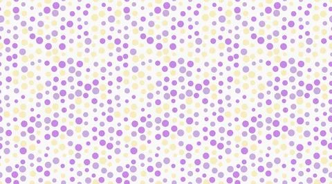 Seamless spotted pattern with abstract circles, perfect for textile prints,.. Stock Illustration