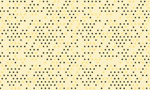 Seamless spotted pattern with abstract round shapes. Ideal for textile fabr.. Illustrazione stock