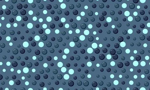 Seamless spotted pattern with abstract round shapes. Ideal for textile fabr.. Stock Illustration