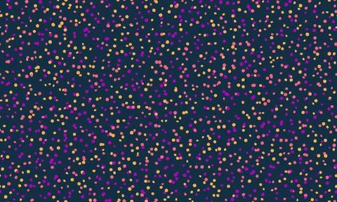 Seamless spotted pattern with abstract round shapes. Ideal for textile fabr.. 스톡 일러스트