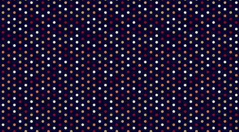 Seamless spotted pattern with colorful round shapes, ideal for abstract bac.. イラスト素材