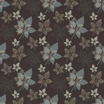 Seamless spring pattern Stock Illustration