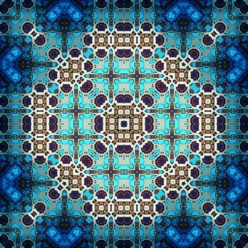 Seamless square abstract pattern. Art texture. Textiles and fashion Illustrazione stock