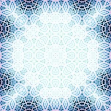 Seamless square abstract pattern. Art texture. Textiles and fashion Stock Illustration
