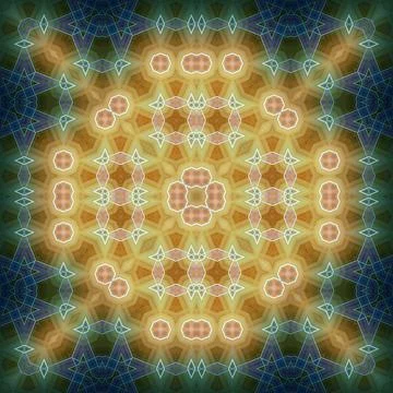 Seamless square abstract pattern. Art texture. Textiles and fashion Illustrazione stock