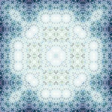 Seamless square abstract pattern. Art texture. Textiles and fashion Illustrazione stock
