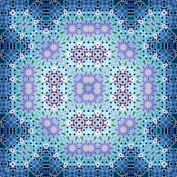 Seamless square abstract pattern. Art texture. Textiles and fashion イラスト素材