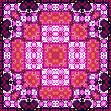 Seamless square abstract pattern. Art texture. Textiles and fashion Illustrazione stock