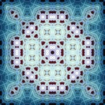 Seamless square abstract pattern. Art texture. Textiles and fashion Stock Illustration