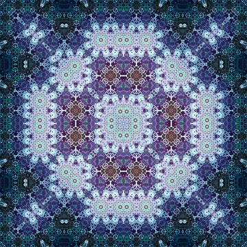 Seamless square abstract pattern. Art texture. Textiles and fashion Stockillustratie
