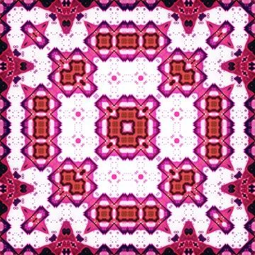 Seamless square abstract pattern. Art texture. Textiles and fashion Illustrazione stock