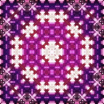 Seamless square abstract pattern. Art texture. Textiles and fashion Stock Illustration