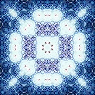 Seamless square abstract pattern. Art texture. Textiles and fashion Illustrazione stock