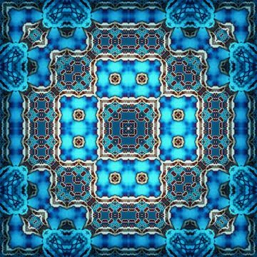 Seamless square abstract pattern. Art texture. Textiles and fashion イラスト素材