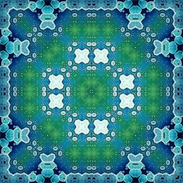 Seamless square abstract pattern. Art texture. Textiles and fashion Illustrazione stock