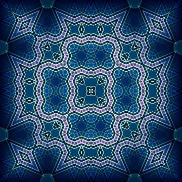 Seamless square abstract pattern. Art texture. Textiles and fashion Illustrazione stock