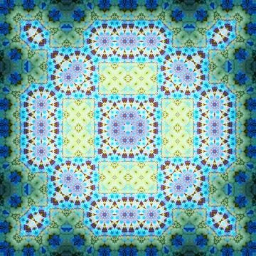 Seamless square abstract pattern. Art texture. Textiles and fashion Illustrazione stock