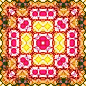 Seamless square abstract pattern. Art texture. Textiles and fashion Stock Illustration