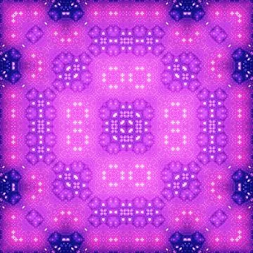 Seamless square abstract pattern. Art texture. Textiles and fashion Stock Illustration