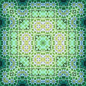 Seamless square abstract pattern. Art texture. Textiles and fashion Illustrazione stock