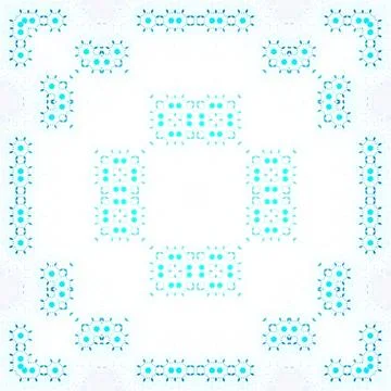 Seamless square abstract pattern. Art texture. Textiles and fashion イラスト素材