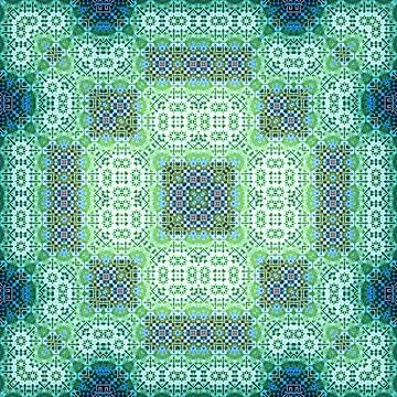 Seamless square abstract pattern. Art texture. Textiles and fashion Illustrazione stock