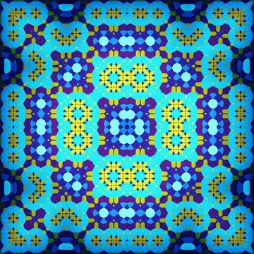 Seamless square abstract pattern. Art texture. Textiles and fashion Stockillustratie