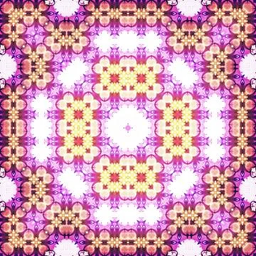 Seamless square abstract pattern. Art texture. Textiles and fashion Stock Illustration