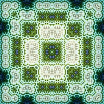 Seamless square abstract pattern. Art texture. Textiles and fashion Stock Illustration