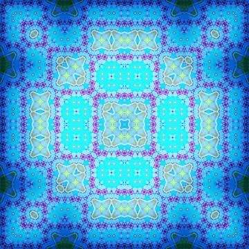 Seamless square abstract pattern. Art texture. Textiles and fashion Stock Illustration