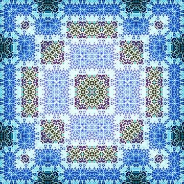 Seamless square abstract pattern. Art texture. Textiles and fashion Stock Illustration