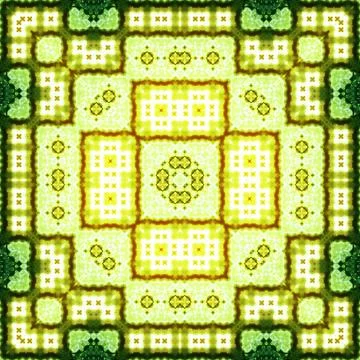 Seamless square abstract pattern. Art texture. Textiles and fashion Stock Illustration