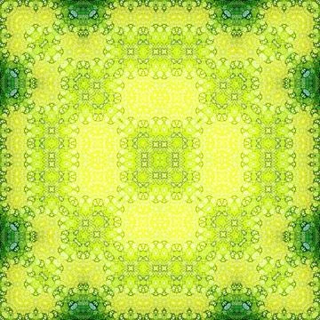 Seamless square abstract pattern. Art texture. Textiles and fashion Illustrazione stock